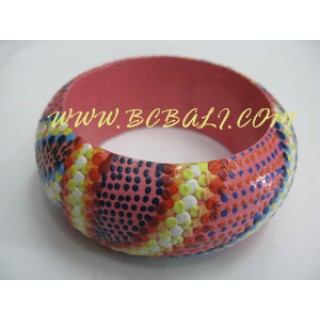 Bali Wood Bangle Design Ethnic